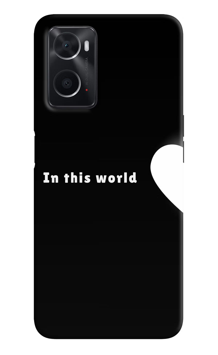 This World Oppo A76 Back Cover, Hard case