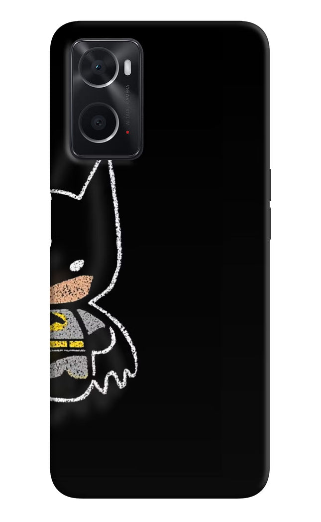 Bat Kitty Oppo A76 Back Cover