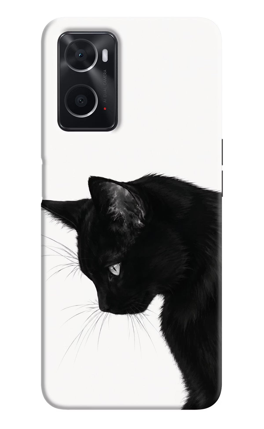 Shadow Gaze Oppo A76 Back Cover, Hard case