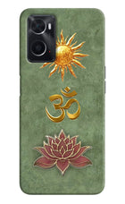 Om & Lotus Oppo A76 Back Cover