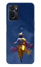 Cosmic Krishna Oppo A76 Hard Case Back Cover by Casekaro
