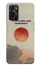 Pixel Sun Oppo A76 Hard Case Back Cover by Casekaro