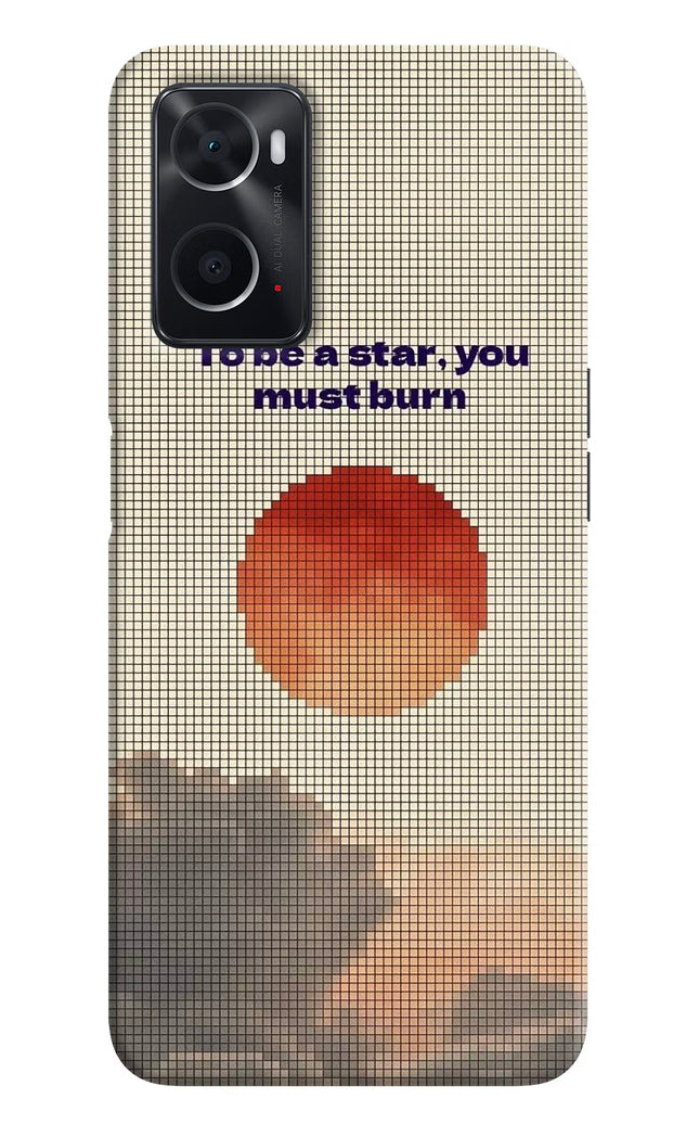 Pixel Sun Oppo A76 Hard Case Back Cover by Casekaro