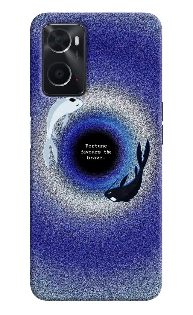 Dark Koi Oppo A76 Hard Case Back Cover by Casekaro