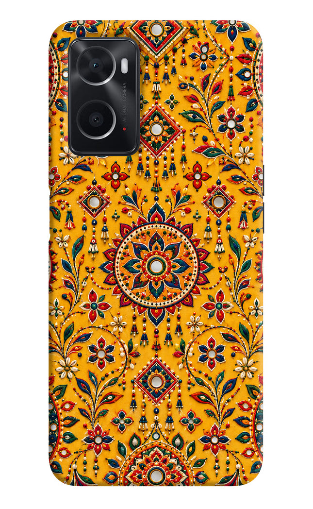 Sunlit Aura Oppo A76 Hard Case Back Cover by Casekaro