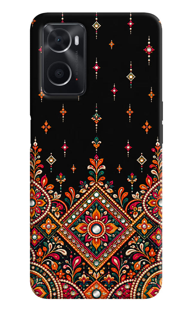 Noir Mehfil Oppo A76 Hard Case Back Cover by Casekaro