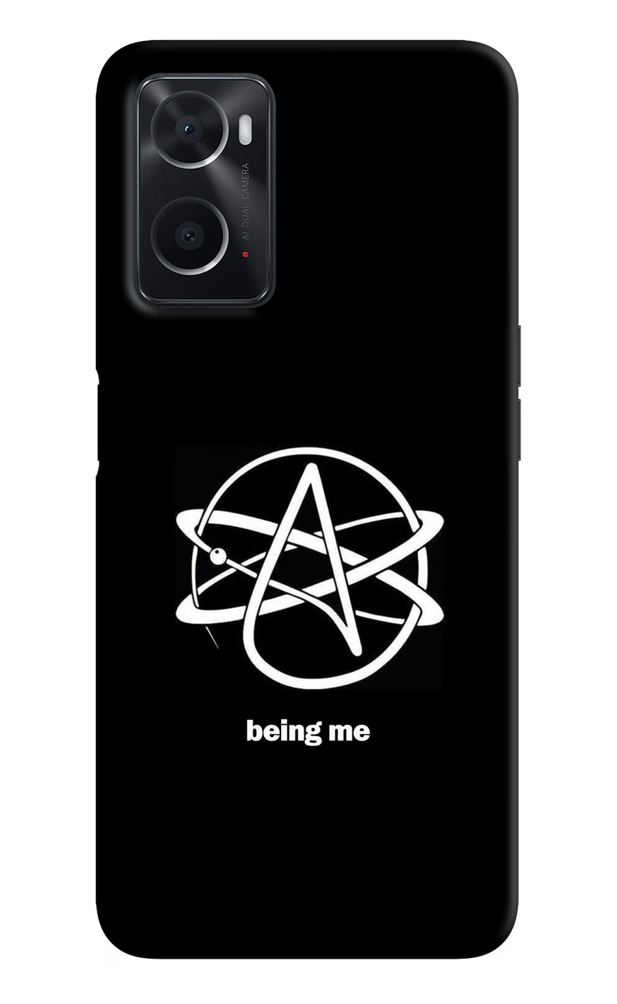 Atheist Symbol Oppo A76 Back Cover, Hard case