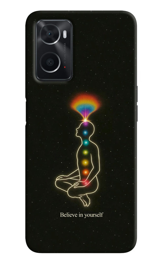 Believe in yourself Oppo A76 Hard Case Back Cover by Casekaro