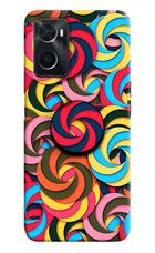 Spiral Pattern Oppo A76 Pop Case