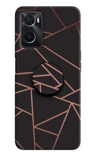 Geometric Pattern Oppo A76 Pop Case