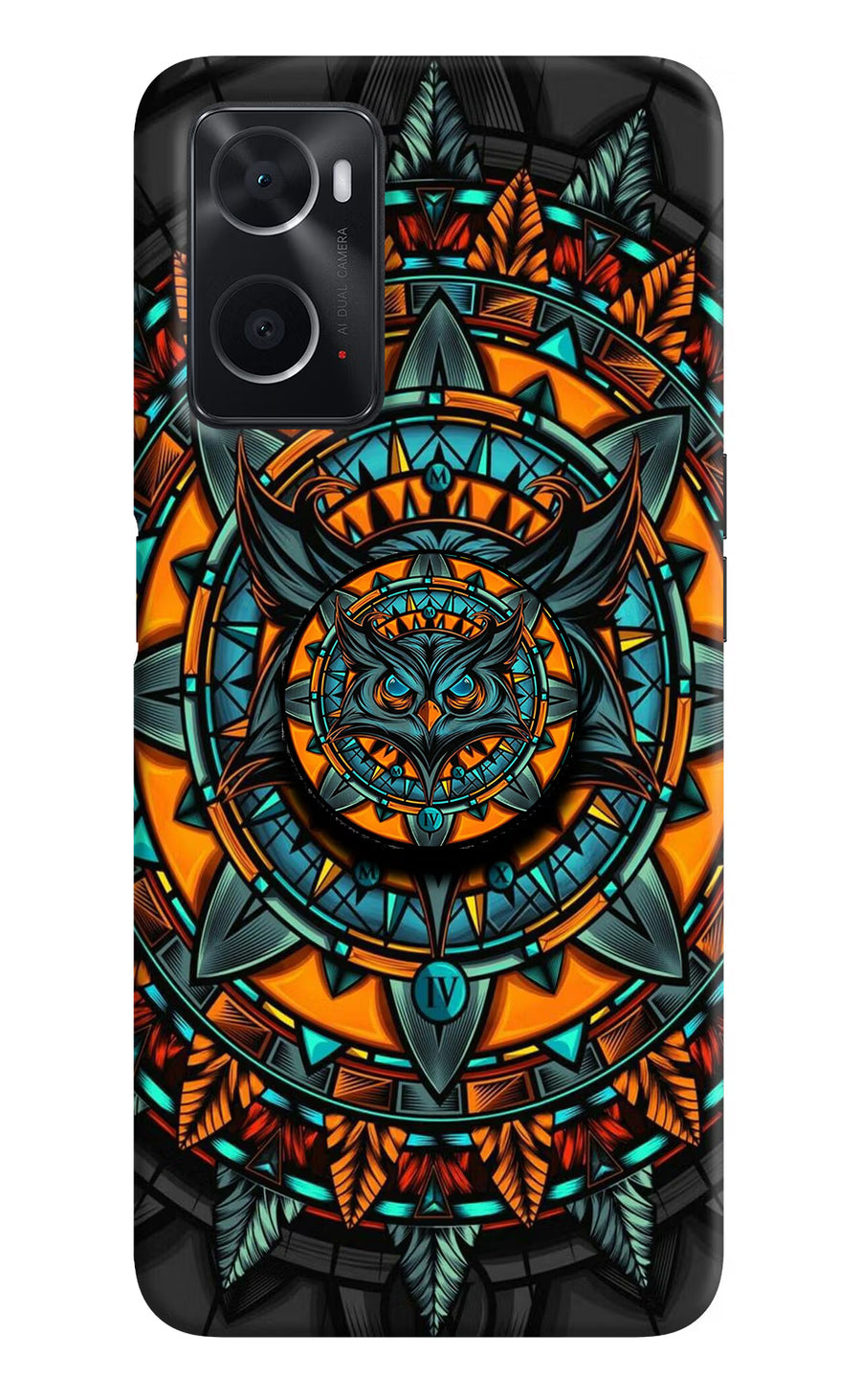 Angry Owl Oppo A76 Pop Case, Hard case