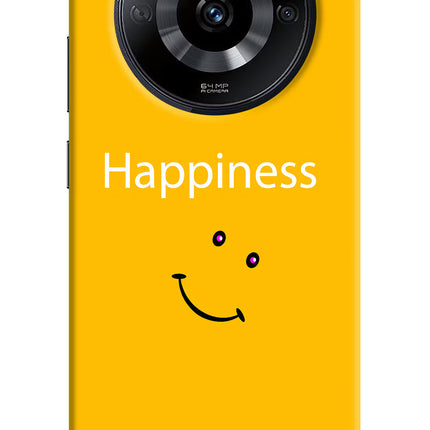 Happiness With Smiley Realme Narzo 60 5G Hard Case Back Cover by Casekaro