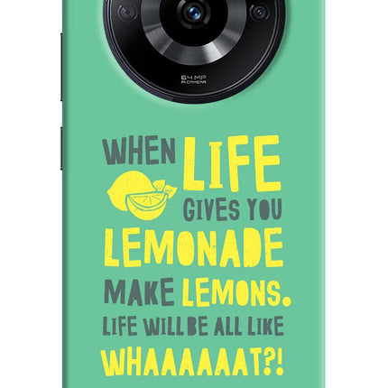 Quote Realme Narzo 60 5G Hard Case Back Cover by Casekaro