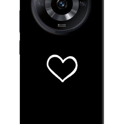 Heart Realme Narzo 60 5G Hard Case Back Cover by Casekaro