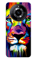 Lion Realme Narzo 60 5G Hard Case Back Cover by Casekaro