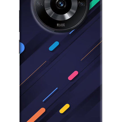 Abstract Design Realme Narzo 60 5G Hard Case Back Cover by Casekaro