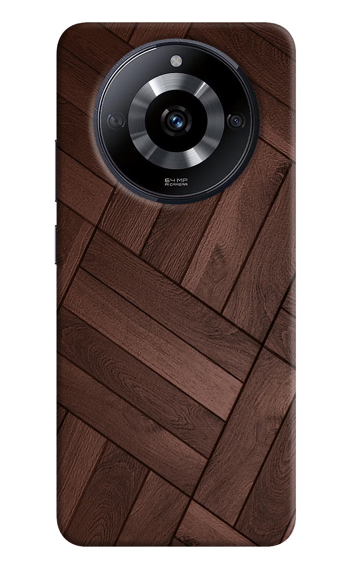 Wooden Texture Design Realme Narzo 60 5G Back Cover