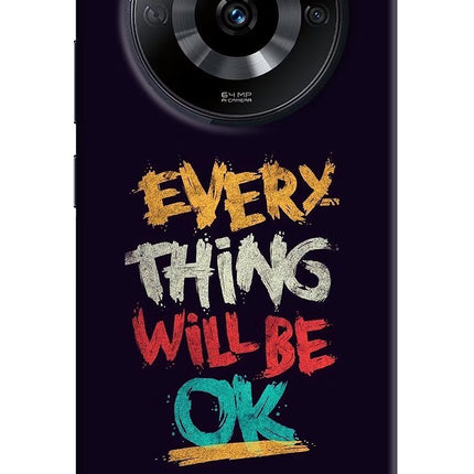 Everything Will Be Ok Realme Narzo 60 5G Hard Case Back Cover by Casekaro