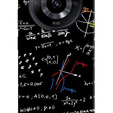 Mathematics Formula Realme Narzo 60 5G Hard Case Back Cover by Casekaro