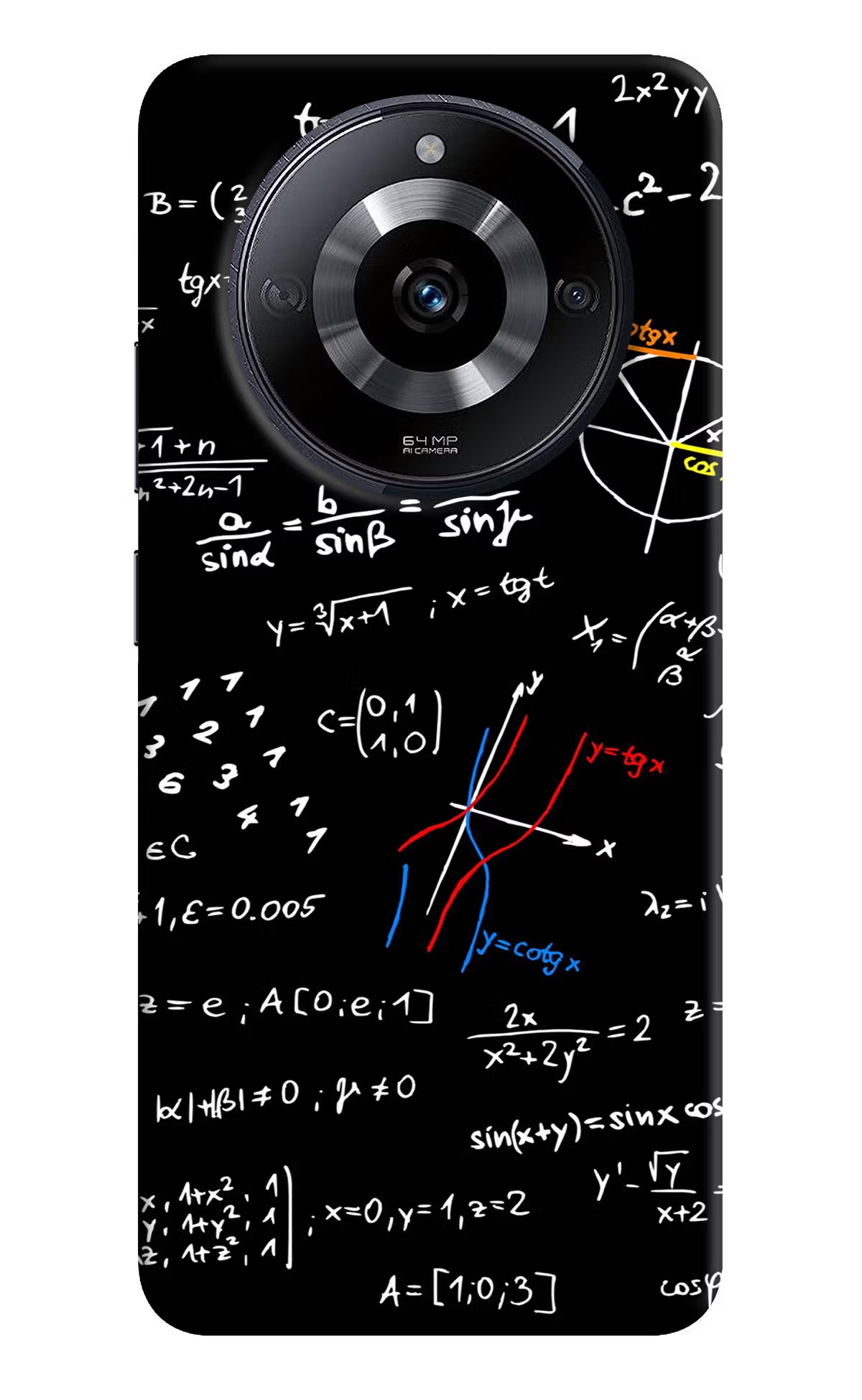 Mathematics Formula Realme Narzo 60 5G Back Cover