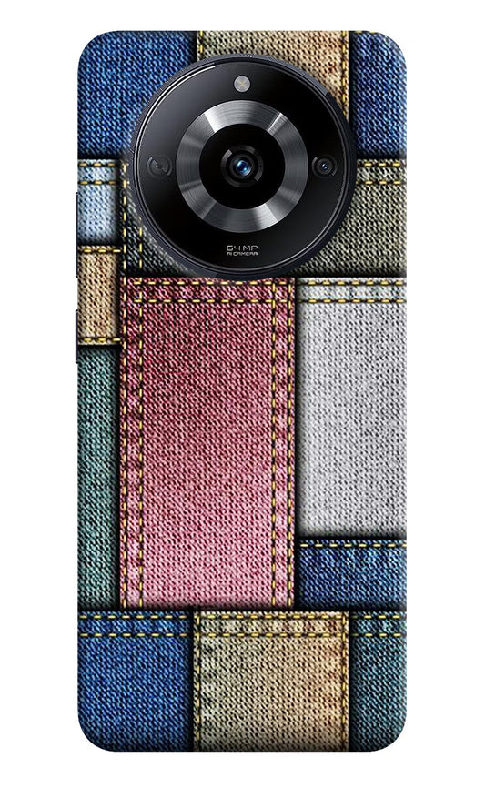 Multicolor Jeans Realme Narzo 60 5G Hard Case Back Cover by Casekaro