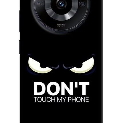 Don'T Touch My Phone Realme Narzo 60 5G Hard Case Back Cover by Casekaro