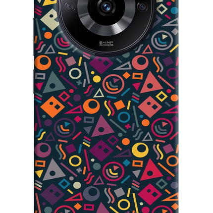 Geometric Abstract Realme Narzo 60 5G Hard Case Back Cover by Casekaro