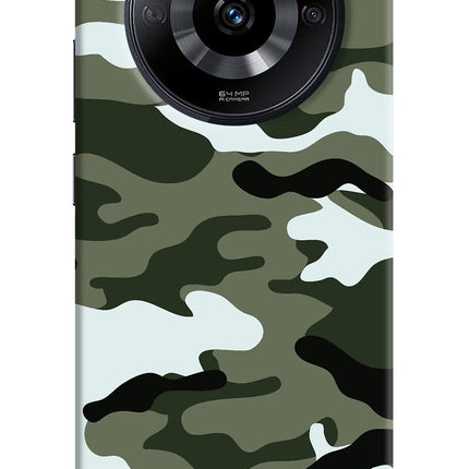 Camouflage Realme Narzo 60 5G Hard Case Back Cover by Casekaro