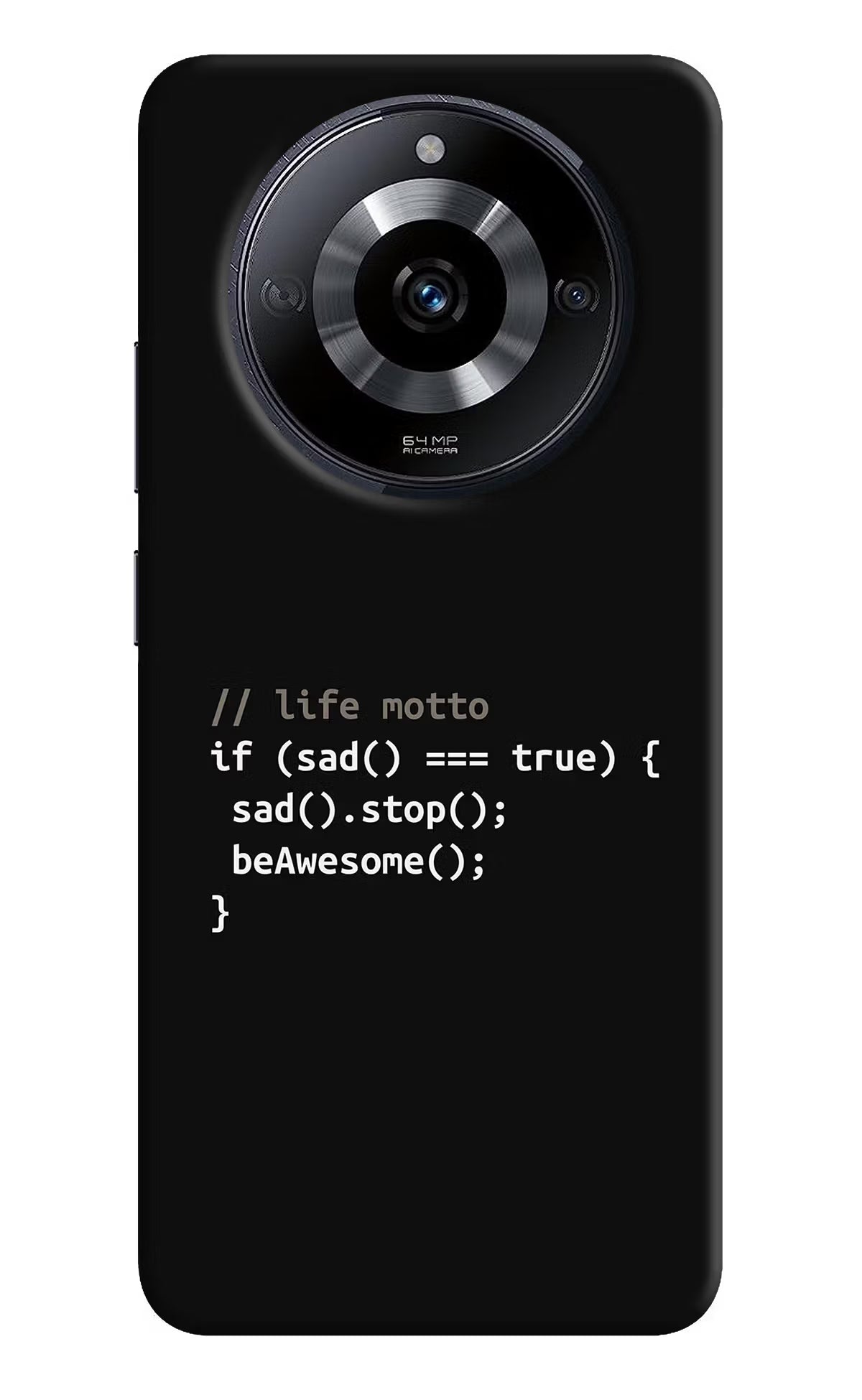 Life Motto Code Realme Narzo 60 5G Back Cover