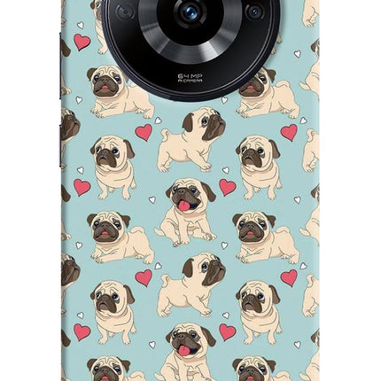 Pug Dog Realme Narzo 60 5G Hard Case Back Cover by Casekaro