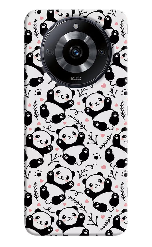 Cute Panda Realme Narzo 60 5G Hard Case Back Cover by Casekaro