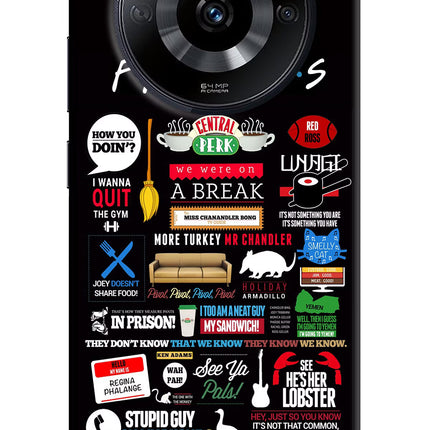 FRIENDS Realme Narzo 60 5G Hard Case Back Cover by Casekaro