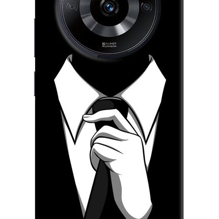 Black Tie Realme Narzo 60 5G Hard Case Back Cover by Casekaro