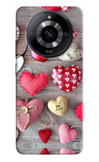 Love Wallpaper Realme Narzo 60 5G Hard Case Back Cover by Casekaro