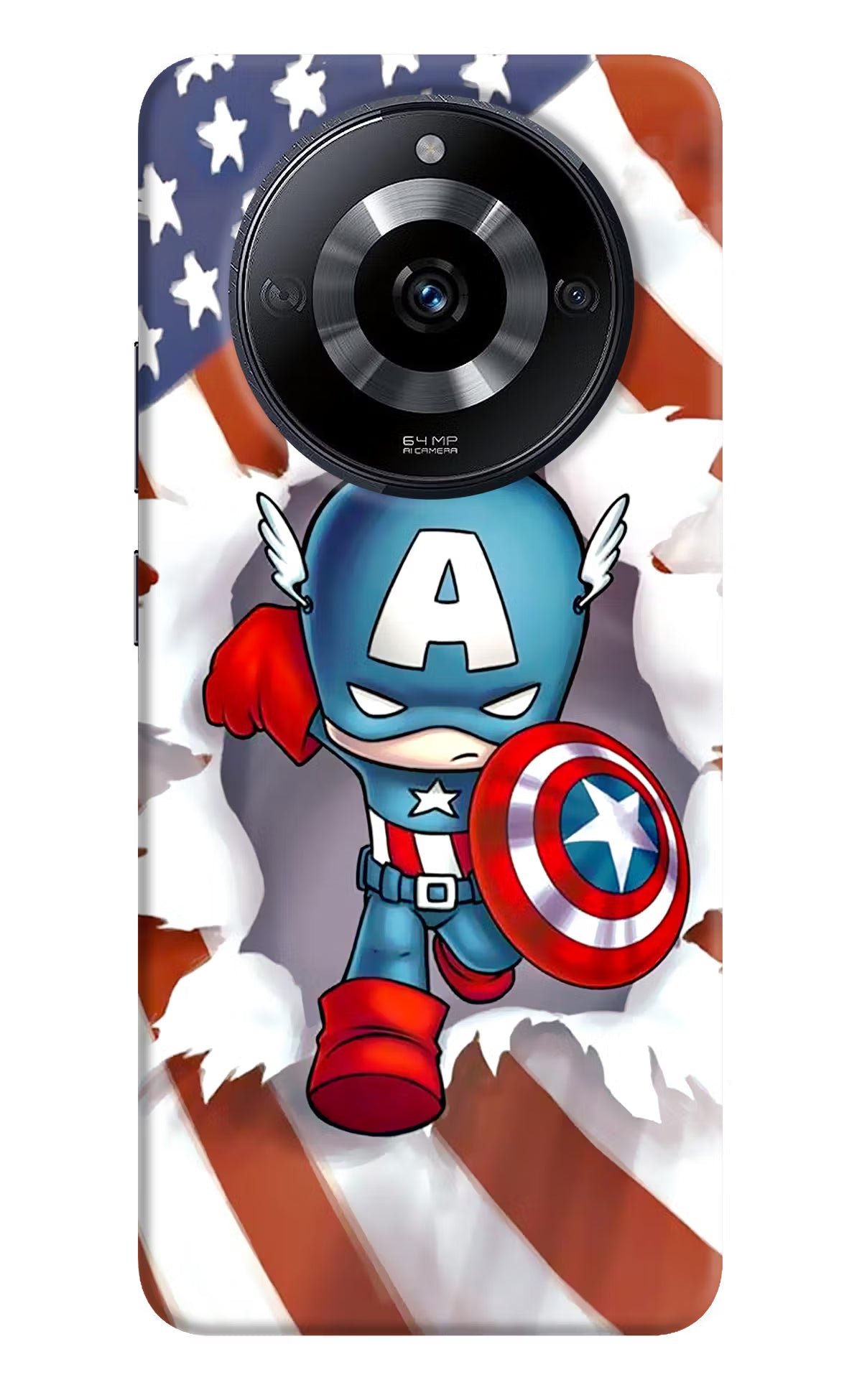 Captain America Realme Narzo 60 5G Back Cover