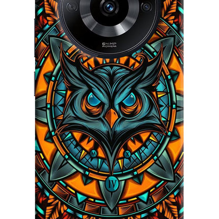 Angry Owl Art Realme Narzo 60 5G Hard Case Back Cover by Casekaro