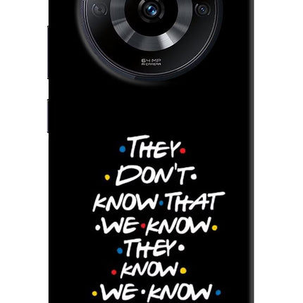 FRIENDS Dialogue Realme Narzo 60 5G Hard Case Back Cover by Casekaro