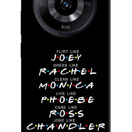 FRIENDS Character Realme Narzo 60 5G Hard Case Back Cover by Casekaro