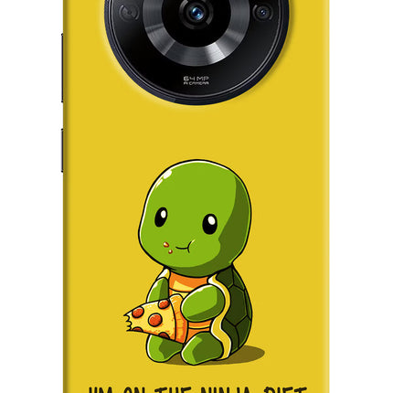 I'm on Ninja Diet Realme Narzo 60 5G Hard Case Back Cover by Casekaro