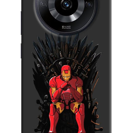 Ironman Throne Realme Narzo 60 5G Hard Case Back Cover by Casekaro