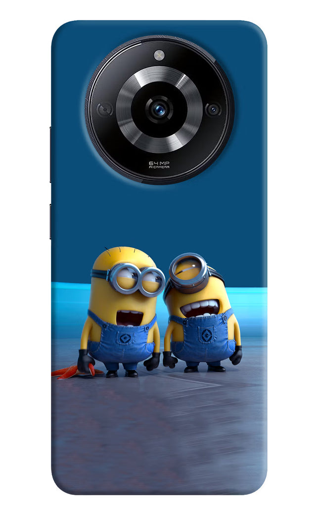 Minion Laughing Realme Narzo 60 5G Hard Case Back Cover by Casekaro