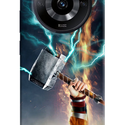 Thor Hammer Mjolnir Realme Narzo 60 5G Hard Case Back Cover by Casekaro