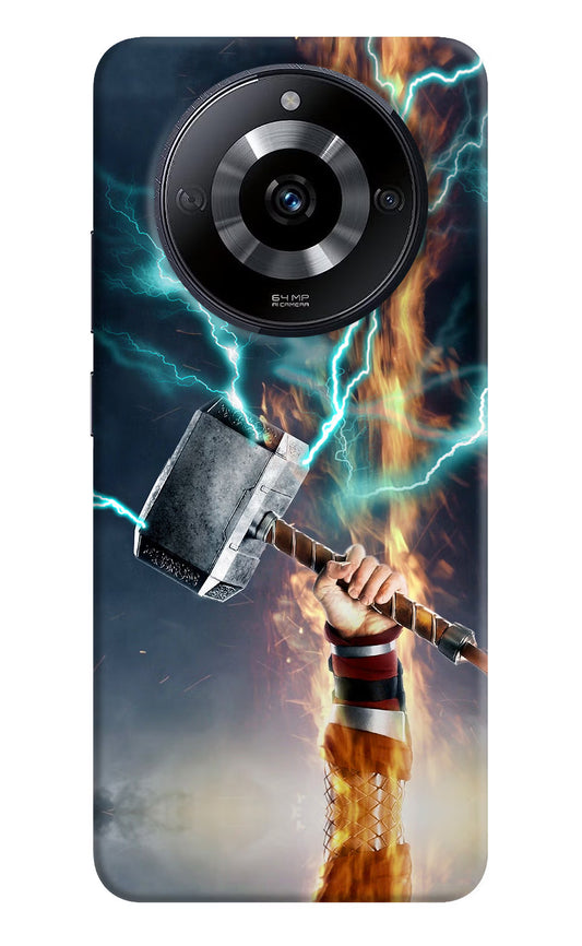 Thor Hammer Mjolnir Realme Narzo 60 5G Hard Case Back Cover by Casekaro