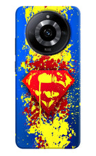 Superman logo Realme Narzo 60 5G Hard Case Back Cover by Casekaro