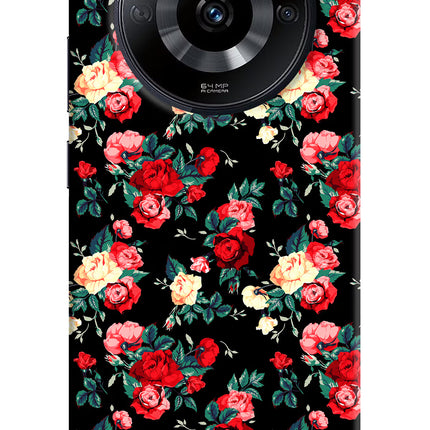 Rose Pattern Realme Narzo 60 5G Hard Case Back Cover by Casekaro