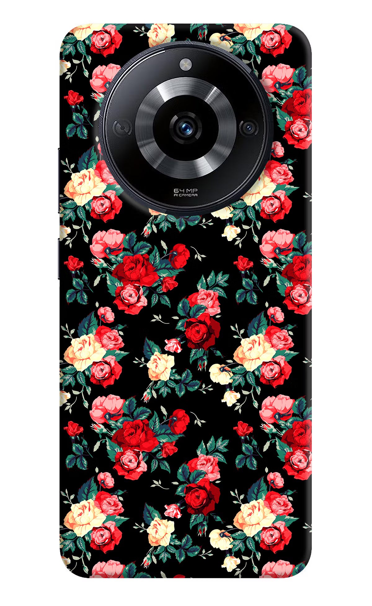 Rose Pattern Realme Narzo 60 5G Back Cover