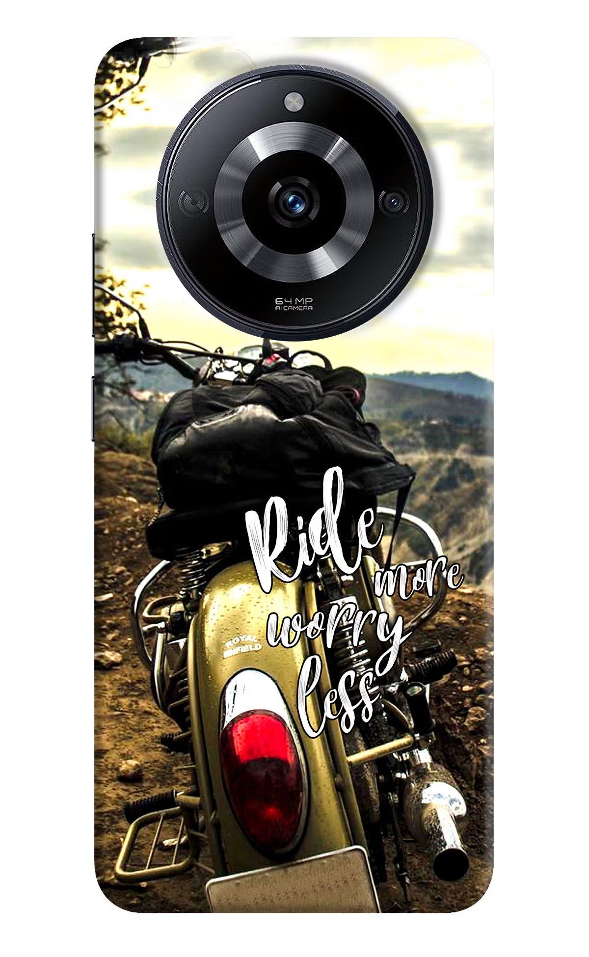 Ride More Worry Less Realme Narzo 60 5G Back Cover