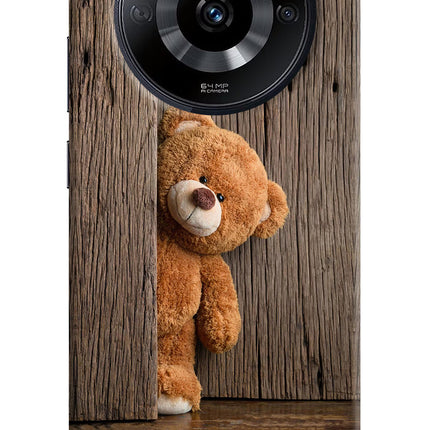 Teddy Wooden Realme Narzo 60 5G Hard Case Back Cover by Casekaro