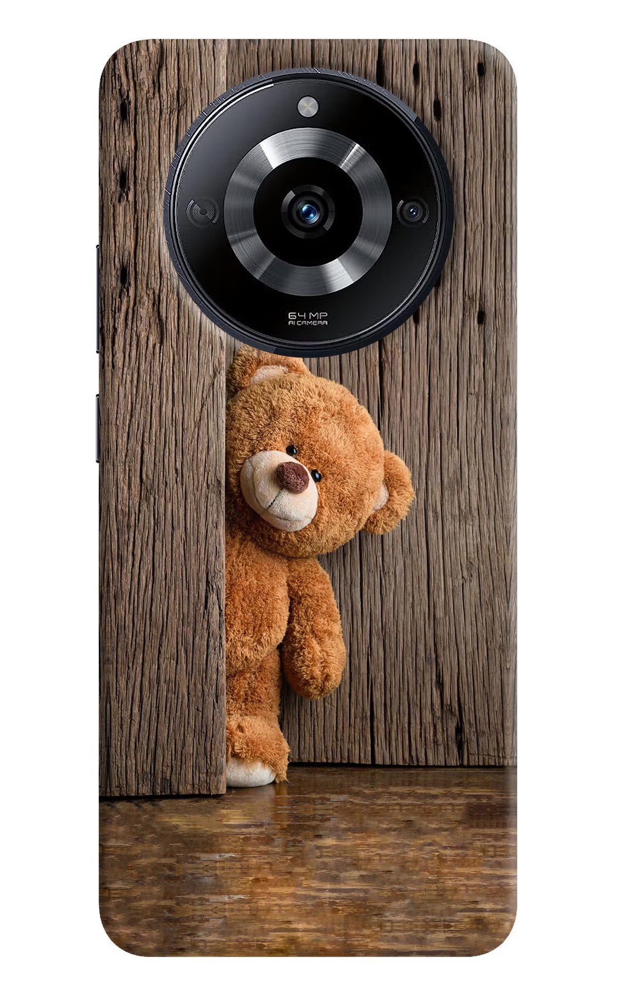 Teddy Wooden Realme Narzo 60 5G Back Cover