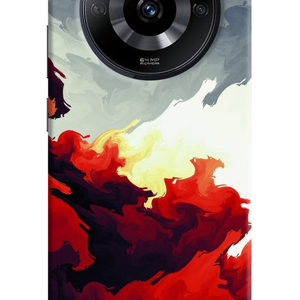 Fire Cloud Realme Narzo 60 5G Hard Case Back Cover by Casekaro